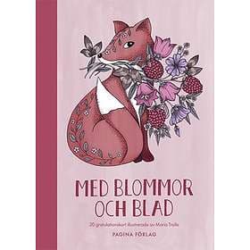 Med Blommor Och Blad 20 Gratulationskort