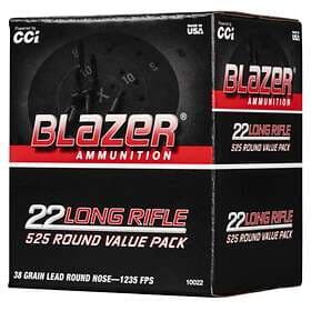 CCI .22LR Blazer 376m/s 525st