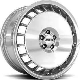 Ronal R50 AERO Polished 8X18 5/100 ET35 CB68