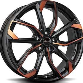 Brock RC34 Black Orange Matt 8X19 5/120 ET58 CB65,1