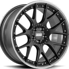 BBS CH-RII Satin Black 10X22 5/130 ET33 CB84