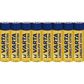 Varta LONGLIFE Batteri AAA LR03 Micro 8 Pack