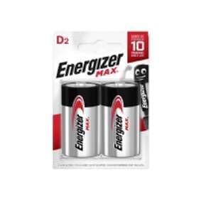 Energizer Batterier Max LR20 (2 pcs)