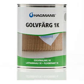 Hagmans Golvfärg 1K 003 Ljusgrå 1L