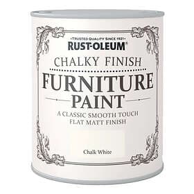 Rust-Oleum Chalky Finish Furniture Paint Chalk White 750ml