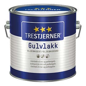 Trestjerner Golvlack Oljebaserad Silkematt 0,75L
