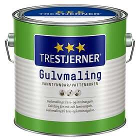 Trestjerner Golvfärg Vattenbaserad Vit 3L