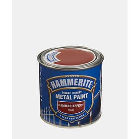 Hammerite Direct to Rust Metal Paint Hammered Red 0,25L