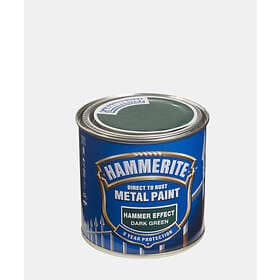 Hammerite Direct to Rust Metal Paint Hammered Dark Green 0,25L