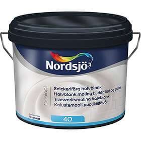 Nordsjö Snickerifärg Original Halvblank G40 Vit 1L