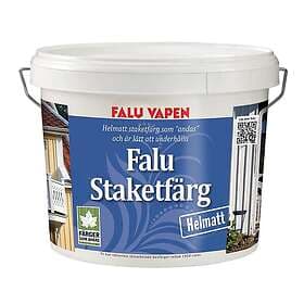 Falu Vapen Falu Staketfärg Vit 4L