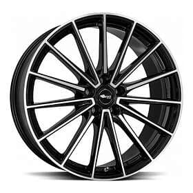 Brock Wheels B43 Black Full Polish 8.5x19 5/114.30 ET40 CB64.2