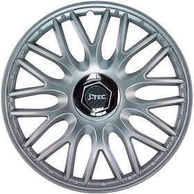 J-Tec Navkapslar set Orden R 13 tum silver kromring