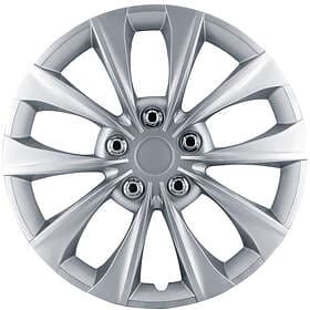 AutoStyle Navkapslar set Arizona 16 tum silver