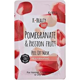 Beauty Secrets K- Pomegranate & Passion Fruit Peel Off Mask 15g