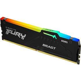 Kingston Fury Beast Black RGB DDR5 5600MHz 16GB (KF556C40BBA-16)