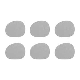 Aida Raw läder 6-pack Ljusgrå