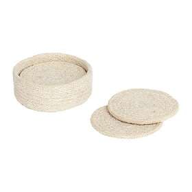 Dixie Ella Ø10,5 cm 6-pack Pure white