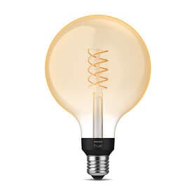 Philips Hue Filament Globe LED E27 G125 2100K 550lm 7W