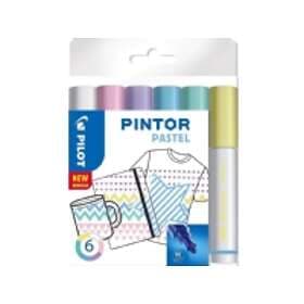 Pilot Pintor Marker Pastel M 6-PACK