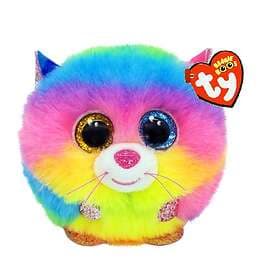 TY Gizmo Rainbow Cat Puf