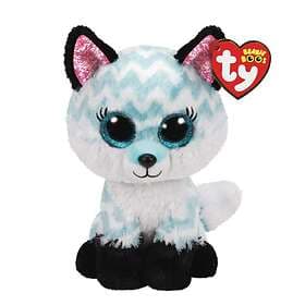 TY Atlas Aqua Chevron Fox 15cm