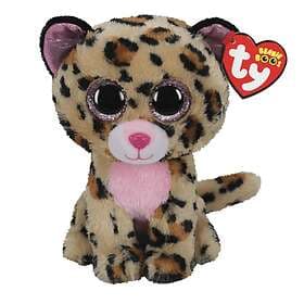 TY Beanie Buddy Livvie Leopard 24cm