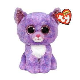 TY Bamse Cassidy Lavender Cat 15,5cm