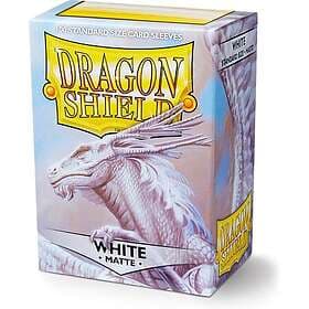 Dragon Shield Matte White 100 Standard Size