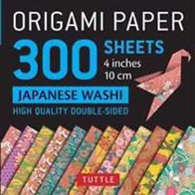 Origami Paper Japanese Washi Patterns- 4 inch (10cm) 300 sheets