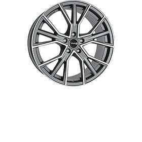 Avus AF18 Matt Anthracite / Polished 9X20 5/112 ET33 CB66,4