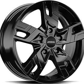 Ronal R64 Jet Black 6,5X16 5/160 ET60 CB65,1