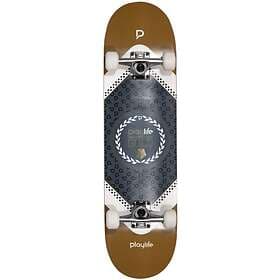 Playlife Heavy Metal Gold Skateboard