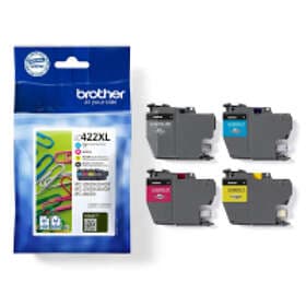 Brother LC422XLVAL (Svart/Cyan/Magenta/Gul)