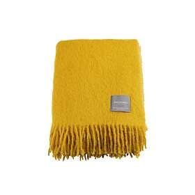 Stackelbergs Pläd Mohair Blanket - Gul (130x170cm)