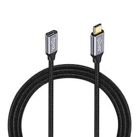 NÖRDIC 3A USB C - USB C 3.0 M-F 0,25m