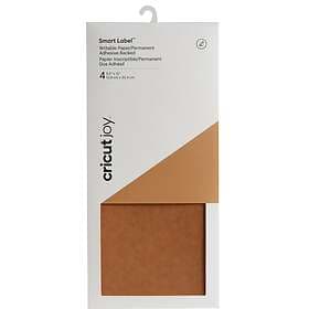 Cricut Joy Smart Labels 14x30 cm 4-pack (brun)
