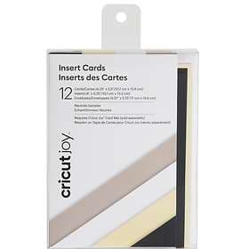 Cricut Joy A2 Neutrals instickskort (12-pack )