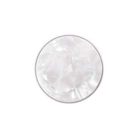 PopSockets Swappable PopGrip Acetate Pearl White