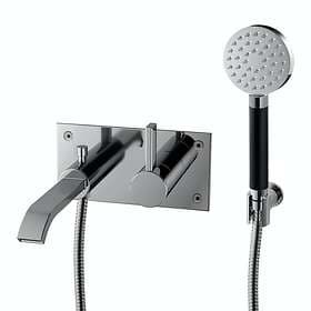 Tapwell Badkarsblandare ARM036 (Svart Krom)