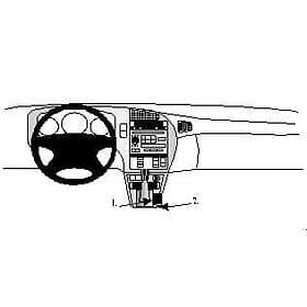 Brodit Saab ProClip Left 9-5 98-05 mount montering 802529