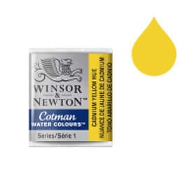 Winsor & Newton Cotman Akvarellfärg 109 Cadmium Yellow Hue 1,7ml