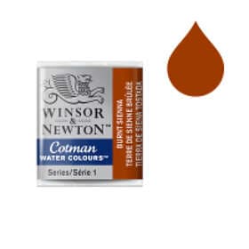 Winsor & Newton Cotman Akvarellfärg 074 Burnt Sienna 1,7ml