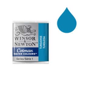 Winsor & Newton Cotman Akvarellfärg Turquoise 654 1,7ml