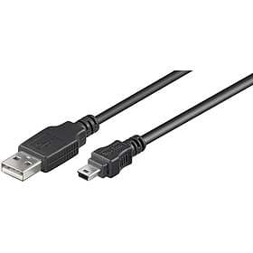 MicroConnect USB A - USB Mini-B 5-pin 2.0 1,8m