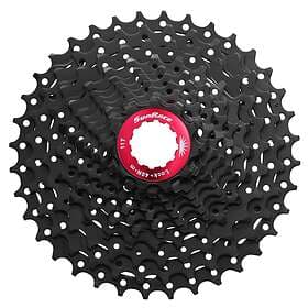 SunRace Road CSRX1 11-36 Kassett 10-Växlar, 11-36T, black