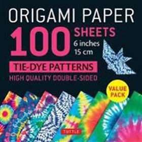 Origami Paper 100 sheets Tie-Dye Patterns 6 inch (15 cm)