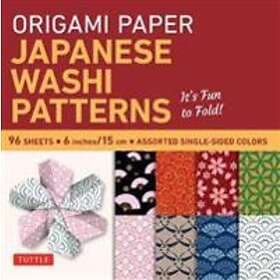 Origami Paper Japanese Washi Patterns 6' 96 Sheets