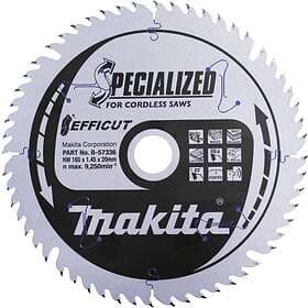 Makita B-62985 Cirkelsågblad 165 x 20 1,4 mm Antal tänder (per tum): 25 1 st