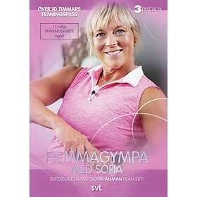 Hemmagympa med Sofia inkl Träningshäfte (DVD)